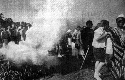 ВСЦ Канберра 1991. Очищающий дым